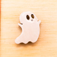 Halloween Ghost Stud Earrings,  Halloween Jewelry, tiny stud earrings, friendly spook