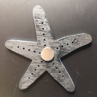 Refrigerator Magnet Starfish, Sea star fridge magnet- decorative magnets, starfish decor