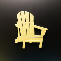 Refrigerator Magnet Adirondack Chair, Coastal fridge magnet- decorative magnets, Beach decor