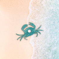 Refrigerator Magnet Crab, Blue Crab Magnet, Ocean Beach Lover Gift