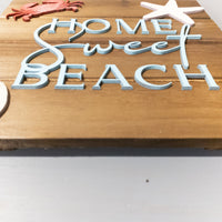 Beach house decor, Sand Dollar, Crab, Starfish, Wall Decor, wood pallet sign, House Warming Present, Coastal Accents, Home Sweet Beach