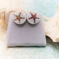 Starfish Earrings, stud earring, Ocean Earrings, Cute and Quirky, Beach Jewelry, Sea Star fish