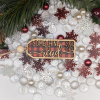 Christmas Gift Tag, Wooden Gift Tags, Family Gift Exchange, Gifting Game, Something you wear, need, read, do, asked for, want