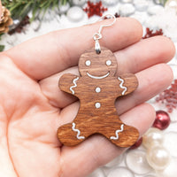 Gingerbread Earrings, Christmas Earrings, Dangle earrings, Handmade jewelry, Holiday Jewellery, Cookie earrings