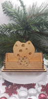 Business Card Holder, Chocolate chip cookie, Baker Gift, Desk Card Holder, Gift for cookie lover!