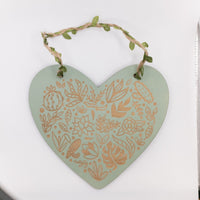 Plant Lover's Gift, Valentine Gift, Botanical Wall Decor, Engraved wood, Hanging Sign