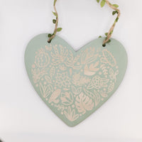 Plant Lover's Gift, Valentine Gift, Botanical Wall Decor, Engraved wood, Hanging Sign