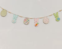 Easter decor, Peeps banner, peeps Garland, Easter banner, Easter Garland, fireplace Decor, bunny garland