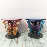 Butterfly Plant Stand, Plant Riser, Plant Pedestal, Candle Stand