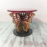 Butterfly Plant Stand, Plant Riser, Plant Pedestal, Candle Stand