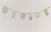 Easter decor, Peeps banner, peeps Garland, Easter banner, Easter Garland, fireplace Decor, bunny garland