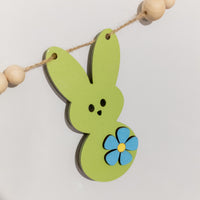 Easter decor, Peeps banner, peeps Garland, Easter banner, Easter Garland, fireplace Decor, bunny garland