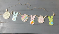 Easter decor, Peeps banner, peeps Garland, Easter banner, Easter Garland, fireplace Decor, bunny garland