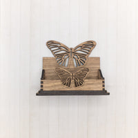 Butterfly Business Card Holder for desk, Desk Card Holder, Nature Business card holder